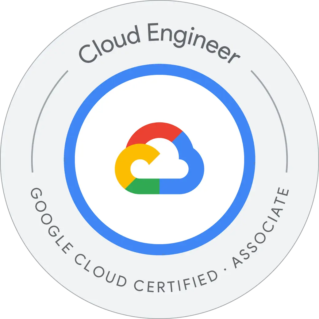 Associate Cloud Engineer badge