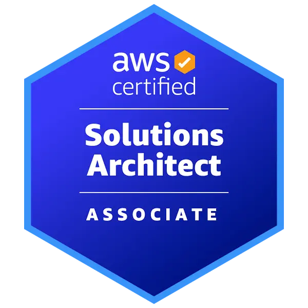 Solutions Architect Associate badge